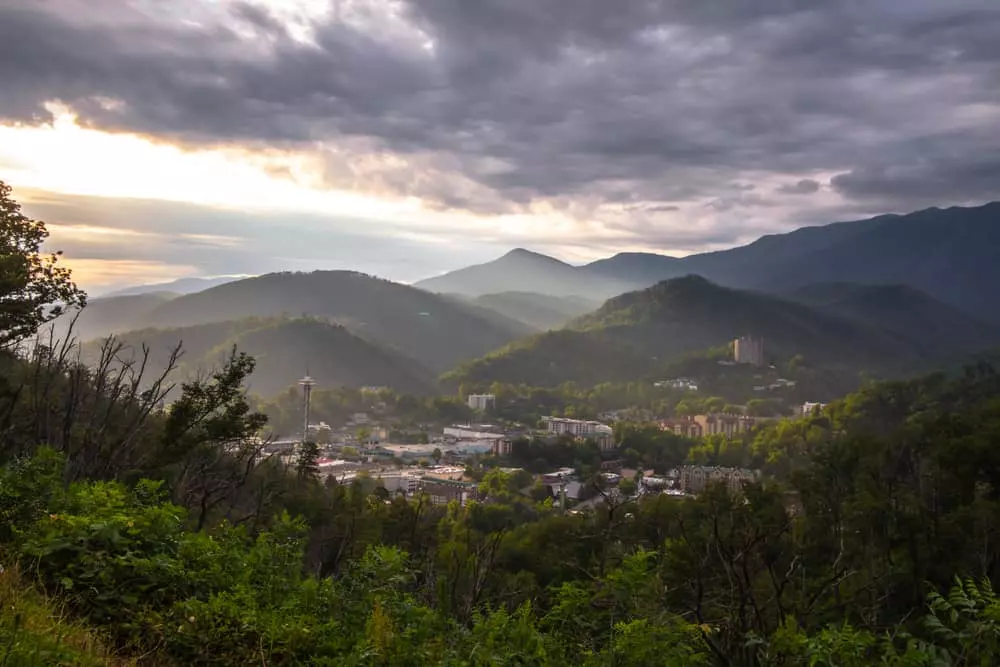 mountains in Gatlinburg