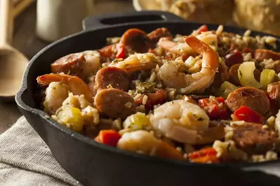 jambalaya can be enjoyed at one of the best restaurants in Wears Valley