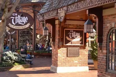 Entrance to The Village in Gatlinburg TN.