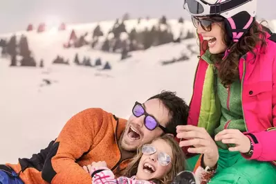 famiy having fun at Ober Gatlinburg