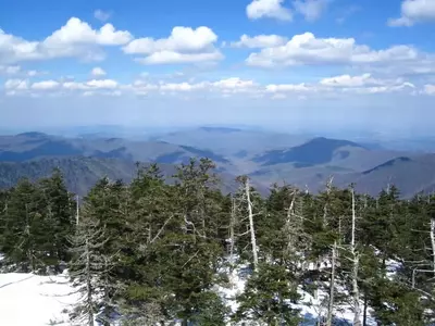 Great Smoky Mountains National Park in winter