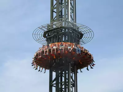 drop line is one of the best Dollywood kiddie rides