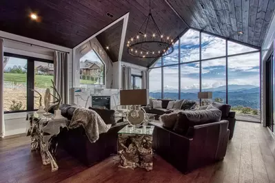 pigeon forge cabins with mountain views