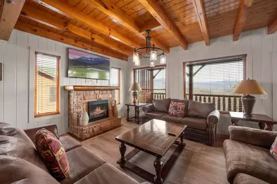 heavenly heights retreat is one of our top pet friendly cabins in Pigeon Forge