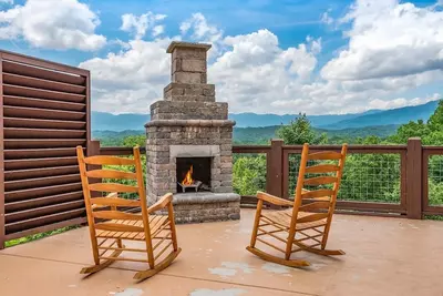 big vista lodge is one of the top large group cabin rentals in pigeon forge